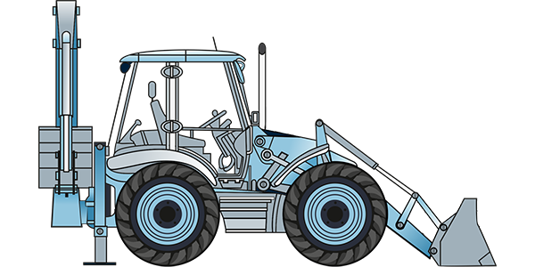 Экскаватор-погрузчик JCB 4cx